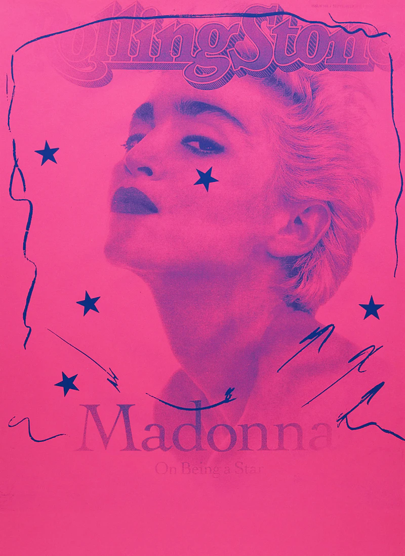 Carl Beam, Madonna, colour screenprint - view 2