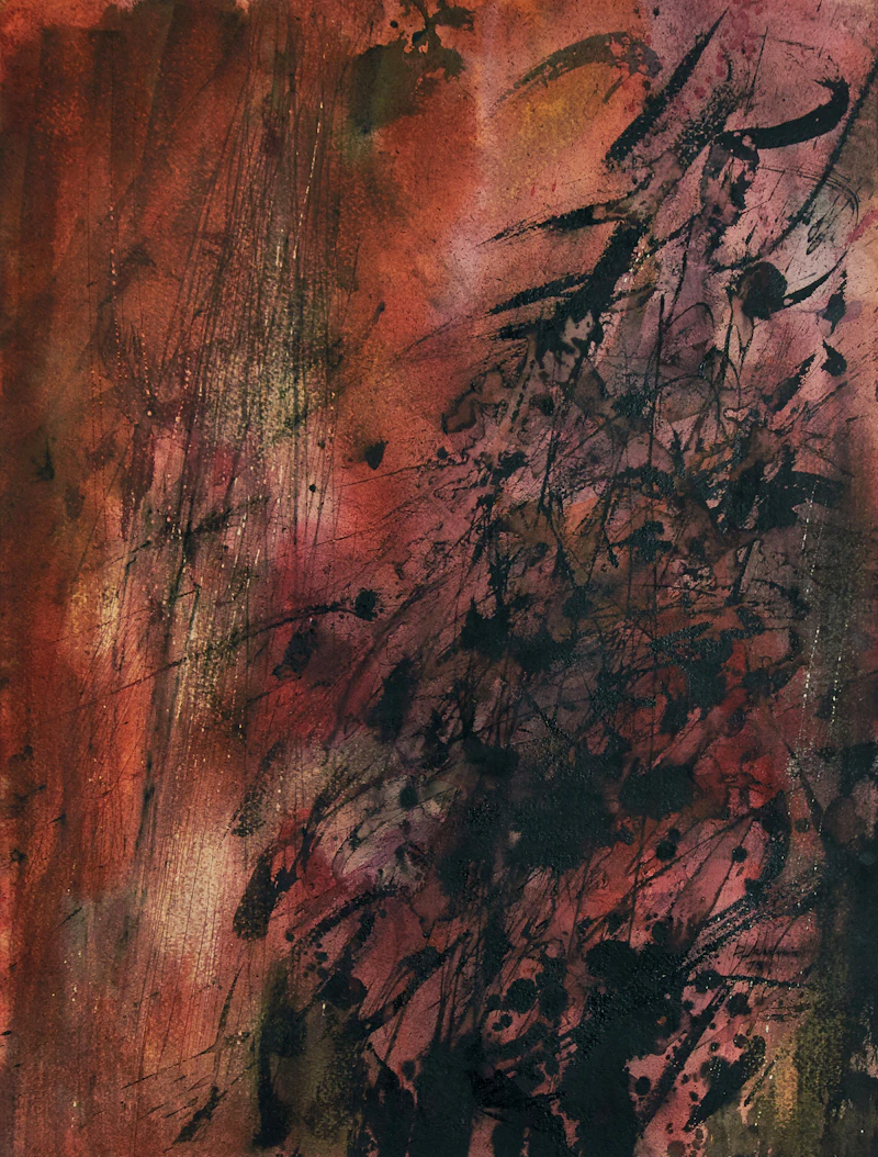 Donald Jarvis, Forest Sketch Storm (1979)