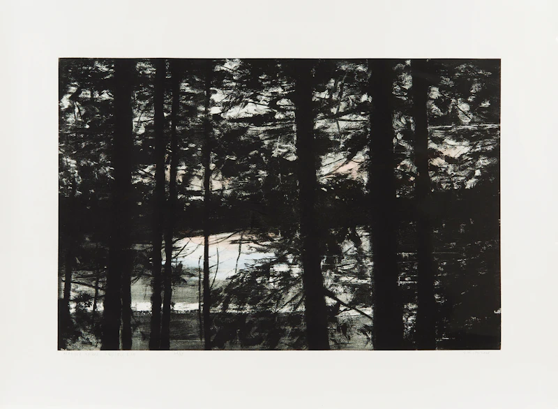 Gordon Appelbe Smith, Middle Beach, Pacific Rim, colour etching, 2003 - view 2