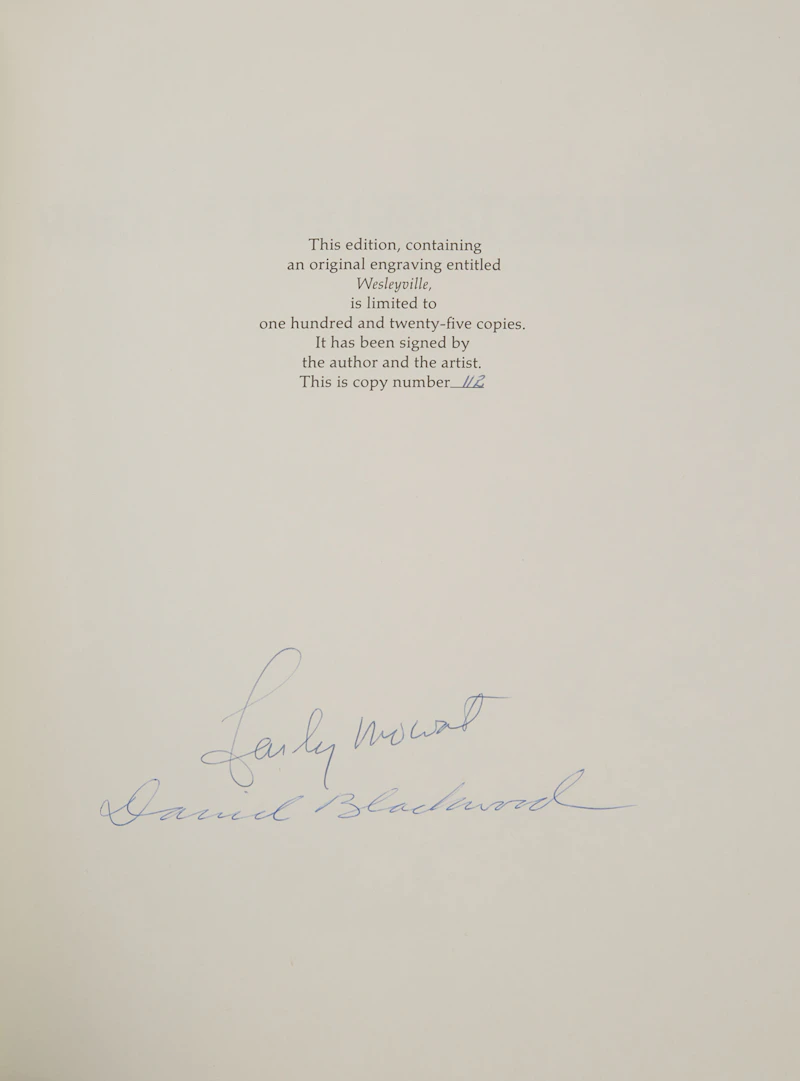 David Lloyd Blackwood, Wake of the Great Sealers, book, 1973 - view 4