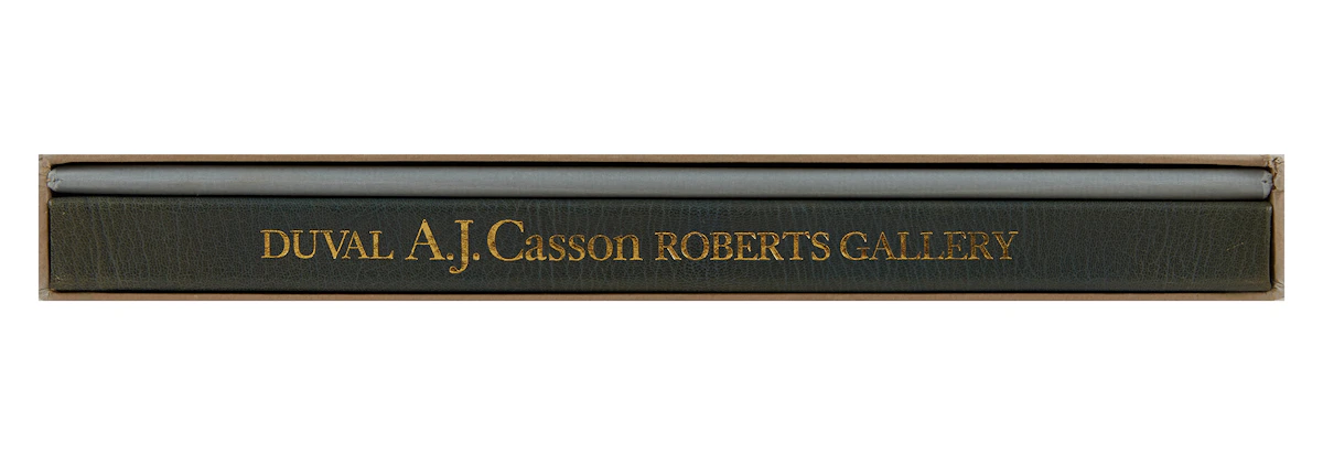 Paul Duval, A.J. Casson, book