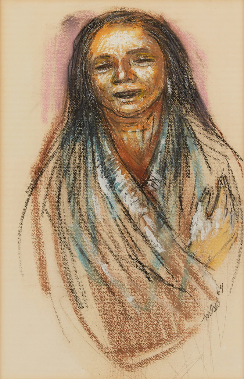 Miller Gore Brittain, Portrait de jeune femme