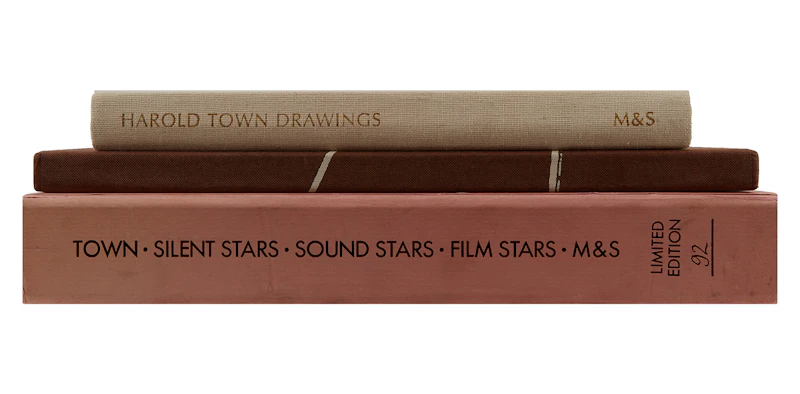 Harold Barling Town, Harold Town - Drawings; Harold Town - Enigmas; Harold Town - Silent Stars, Sound Stars, Film Stars, three books - view 4