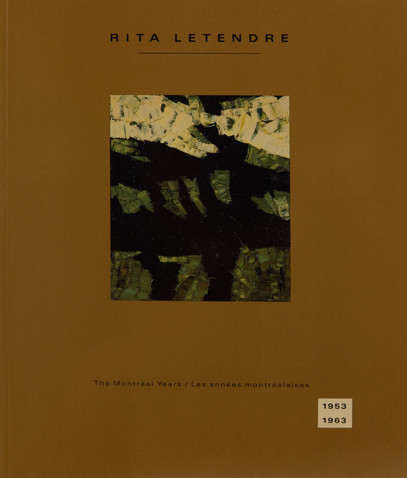 Books and Reference, The Automatiste Revolution; Fernand Leduc de 1943 á 1985; Guido Molinari - The Black and White Paintings 1951-1961; Rita Letendre - The Montreal Years - 1953-1963, four books - view 4