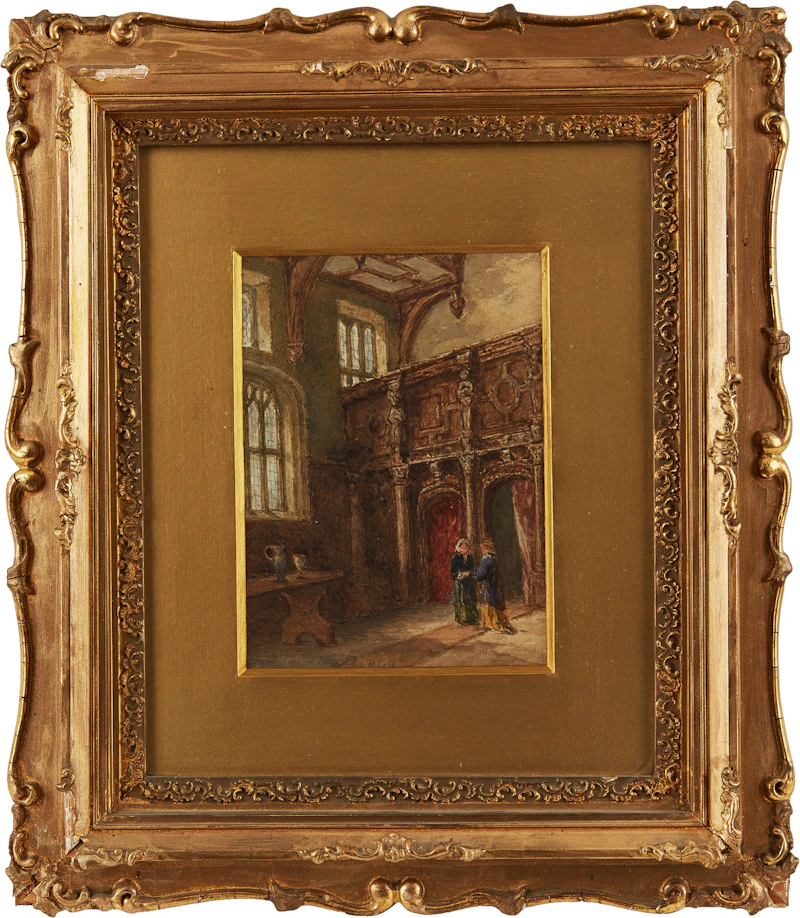Charter House; Exterior, Charter House; Angling in the Afternoon by George Harlow White