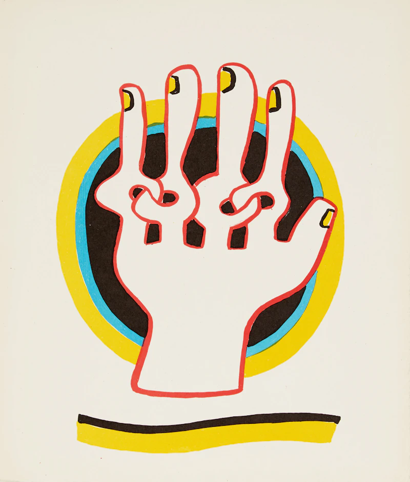 Sorel Etrog, Hanover Gallery 1970 Exhibition Catalogue , catalogue & two colour lithographs, 1970 - view 2