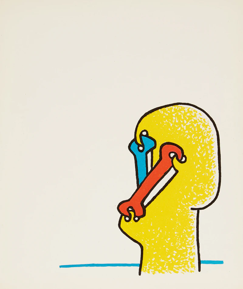 Sorel Etrog, Hanover Gallery 1970 Exhibition Catalogue , catalogue & two colour lithographs, 1970 - view 3