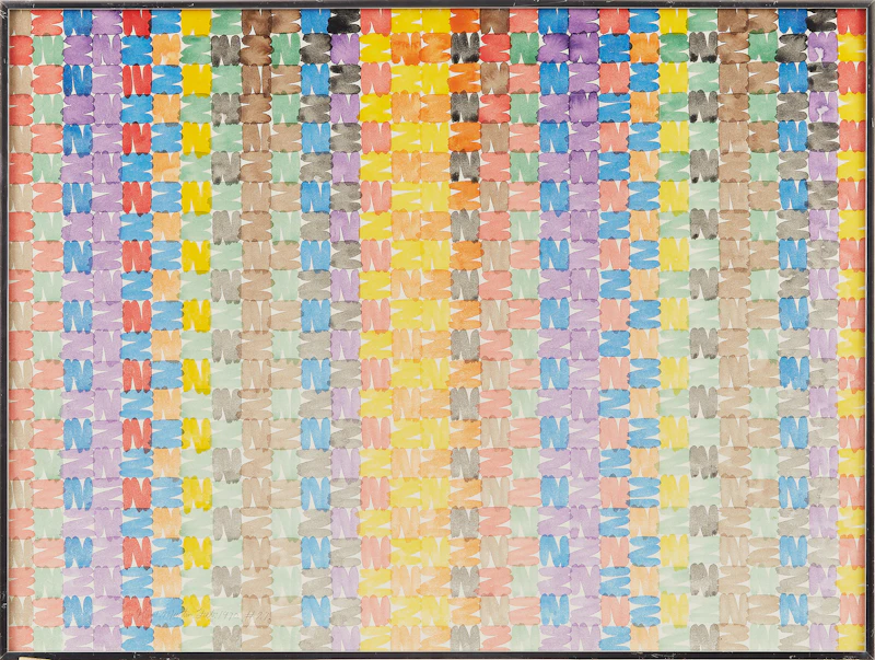 Ronald Albert Martin, February 1970 #27, watercolour on paper - view 2