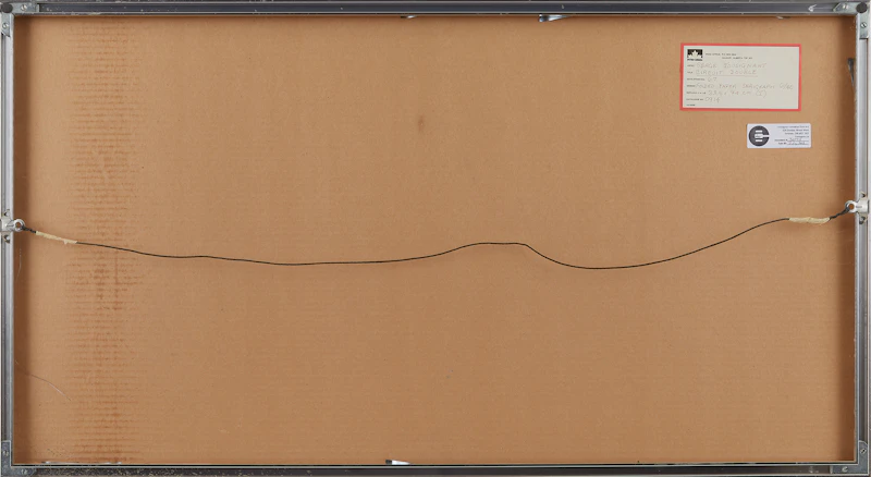 Serge Tousignant, Circuite Double, folded paper serigraph, 1967 - view 3