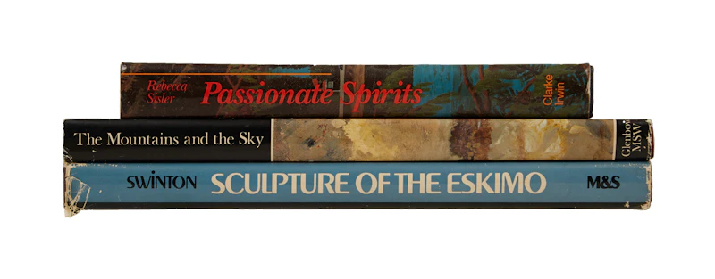 The Mountains and the Sky; Sculpture of the Eskimo; Passionate Spirits: A History of the Royal Canadian Academy of Arts, 1880-1980 by Books and Reference