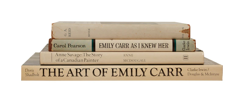 G.A. Reid: Canadian Artist; Emily Carr As I Knew Her; Anne Savage: The Story of a Canadian Painter; The Art of Emily Carr by Books and Reference