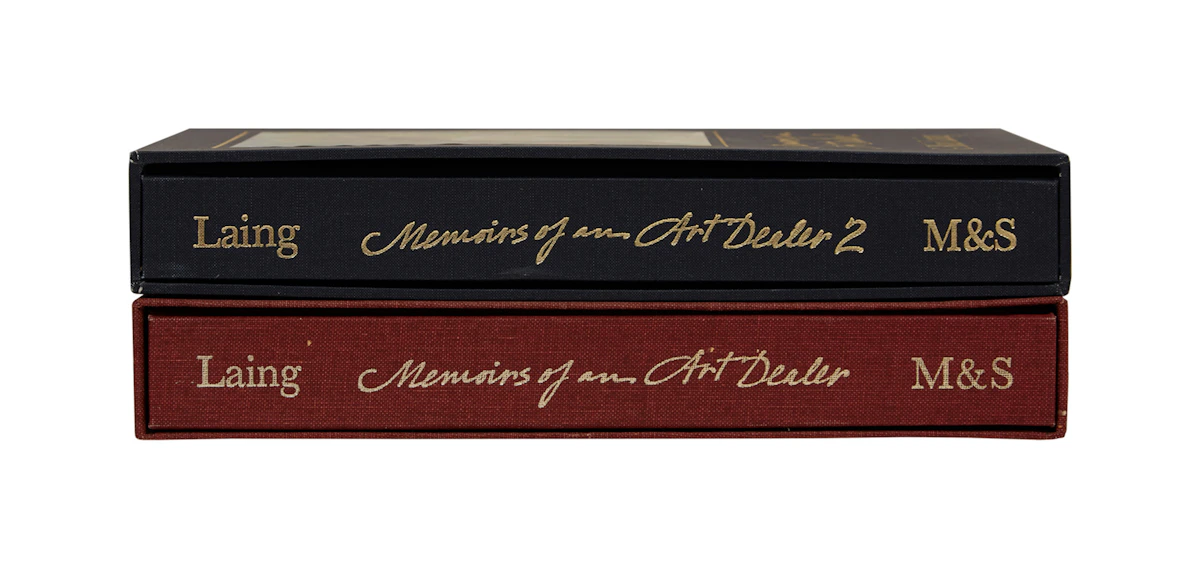 G. Blair Laing, Memoirs of an Art Dealer; Memoirs of an Art Dealer 2, two books