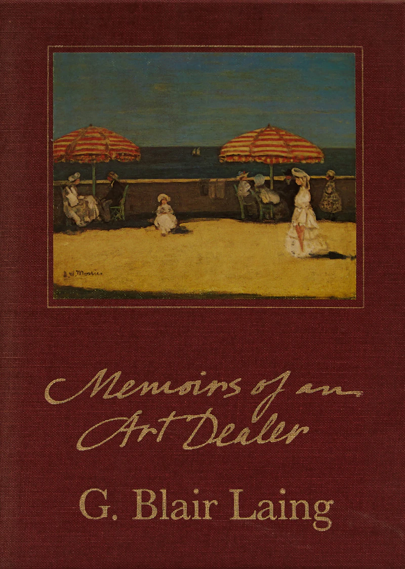 G. Blair Laing, Memoirs of an Art Dealer; Memoirs of an Art Dealer 2, two books - view 3