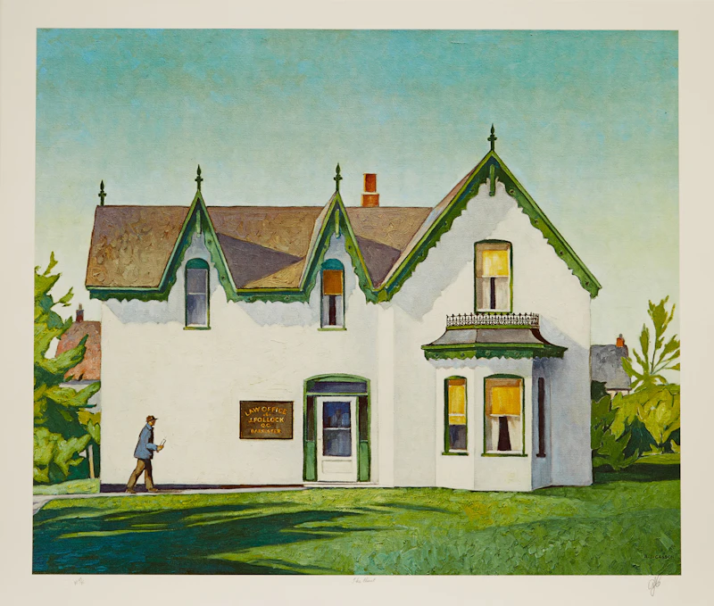 Alfred Joseph Casson, A.J. Casson: The Group of Seven Commemorative Anniversary Suite; Folio One: Oil Paintings, folio of seven colour serigraphs - view 3