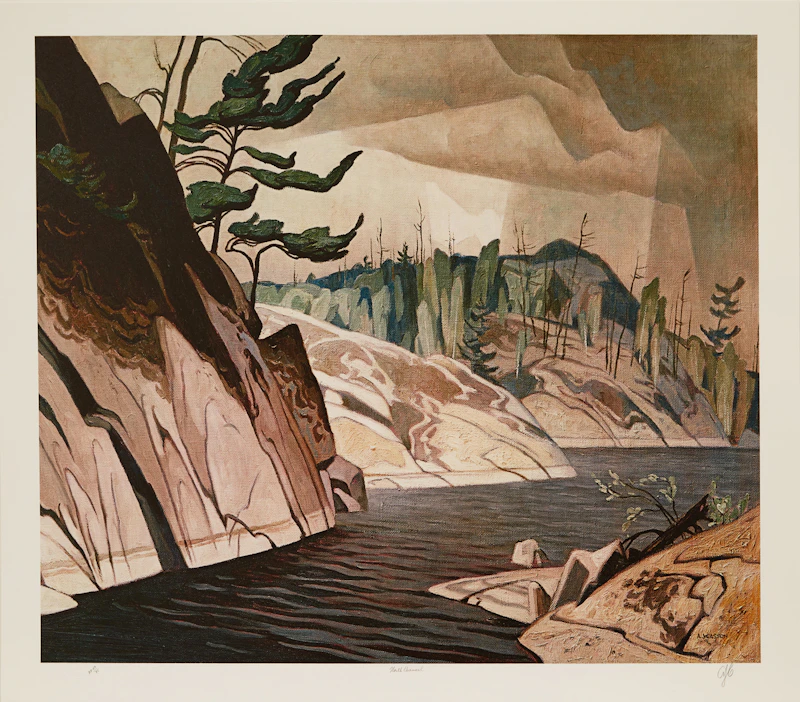 Alfred Joseph Casson, A.J. Casson: The Group of Seven Commemorative Anniversary Suite; Folio One: Oil Paintings, folio of seven colour serigraphs - view 6