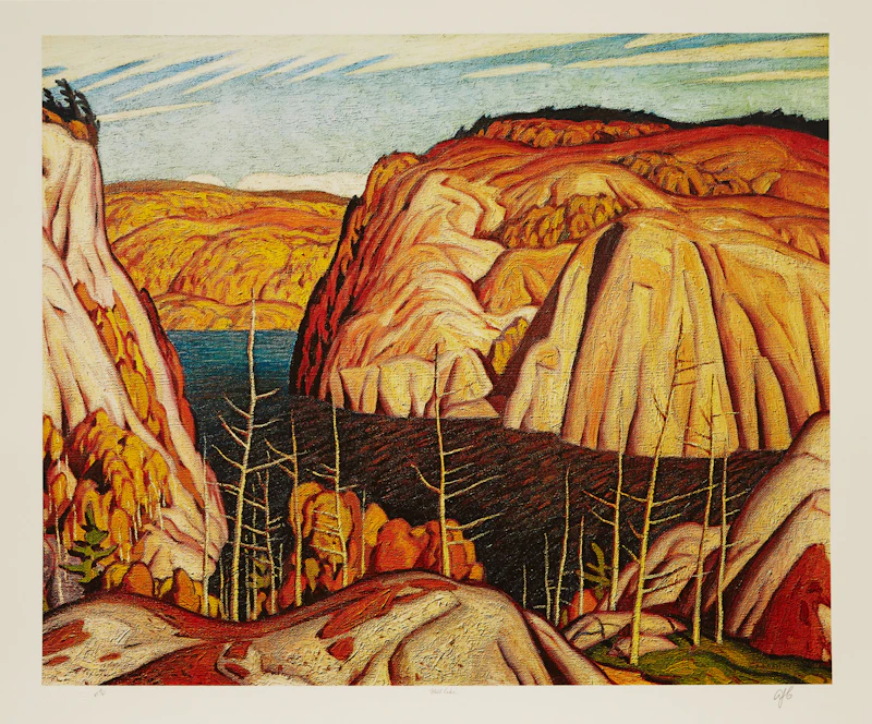 Alfred Joseph Casson, A.J. Casson: The Group of Seven Commemorative Anniversary Suite; Folio One: Oil Paintings, folio of seven colour serigraphs - view 7