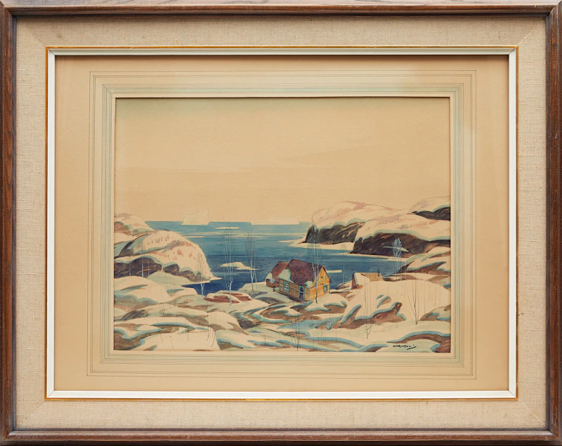 Graham Noble Norwell, Cottage on the Shore
