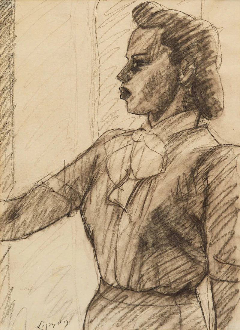 Profile of a Woman by John Goodwin Lyman