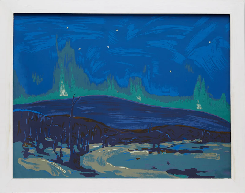 Tom Thomson, Northern Lights, sampson-matthews silkscreen - view 2