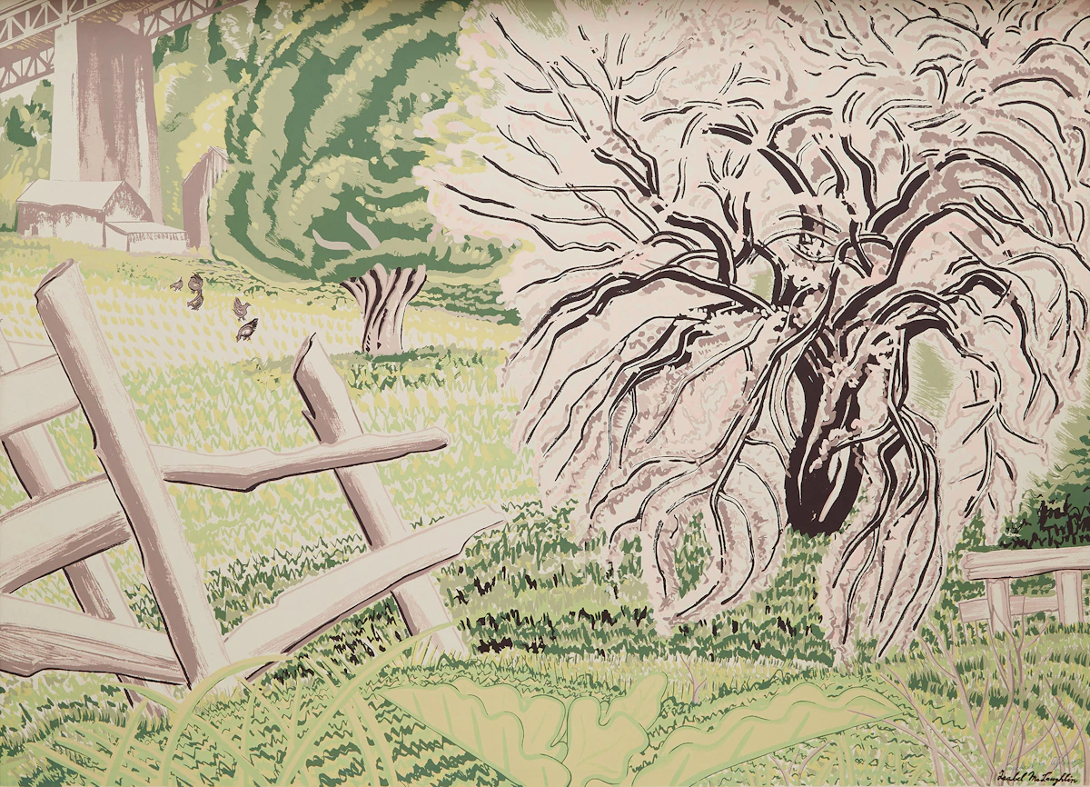 Isabel McLaughlin, Blossom Time, sampson-matthews silkscreen