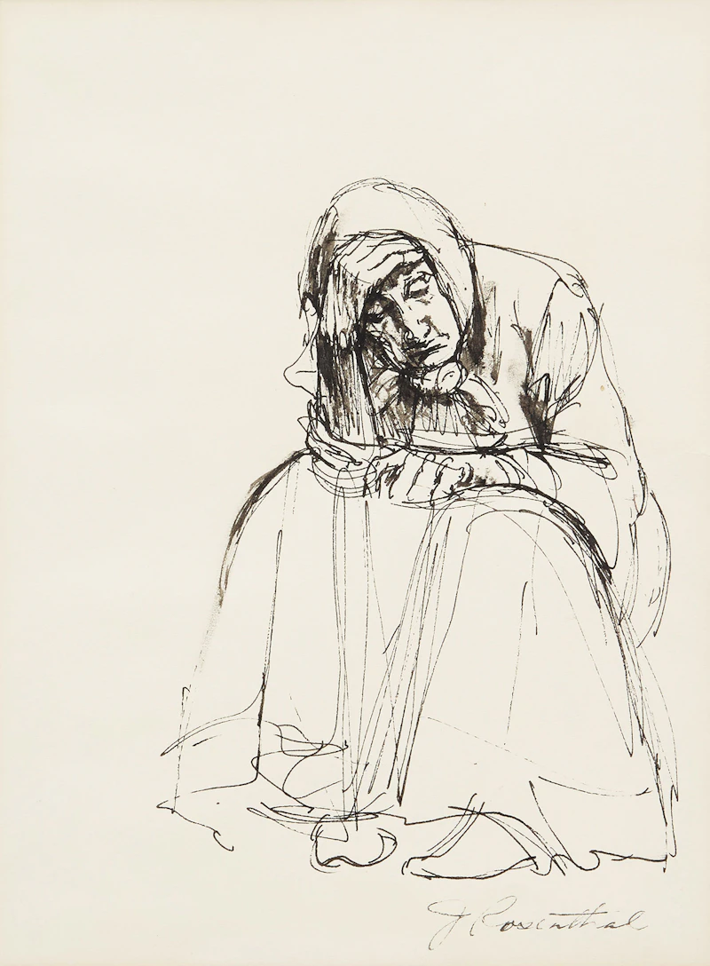 Joe Rosenthal, Seated Woman