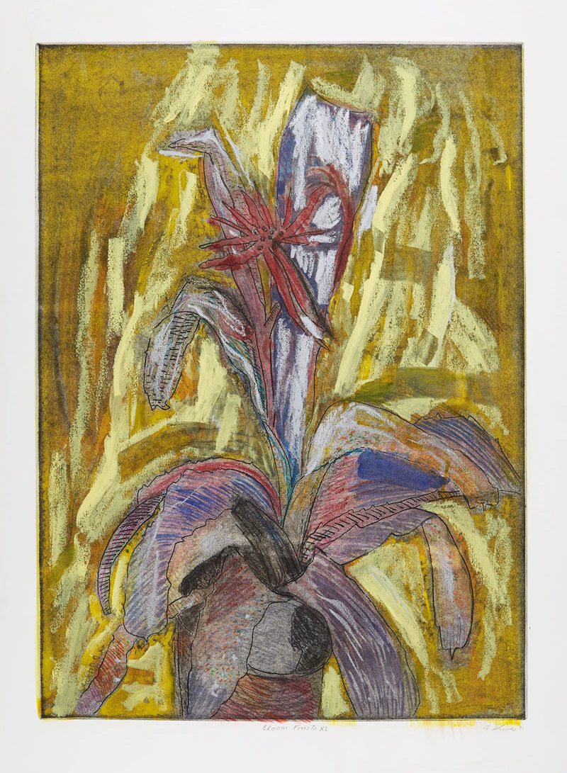 Arnold Shives, Bloom Finito XL; Vase, Vista V; Waterfall Cross IX, three etchings - view 2