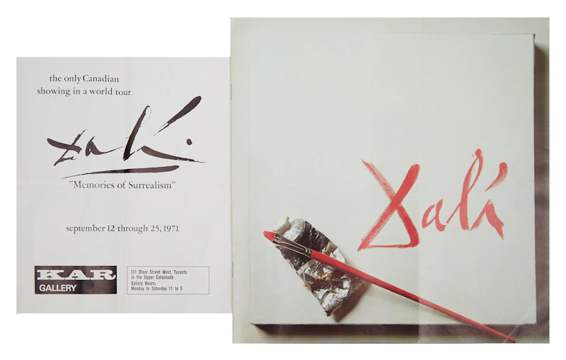 Salvador Dalí, Memories of Surrealism, portfolio of 12 lithographs, 1971 - view 2
