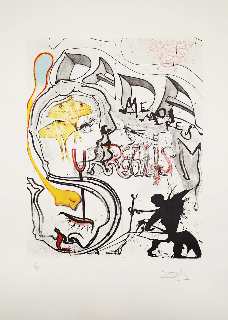 Salvador Dalí, Memories of Surrealism, portfolio of 12 lithographs, 1971 - view 9