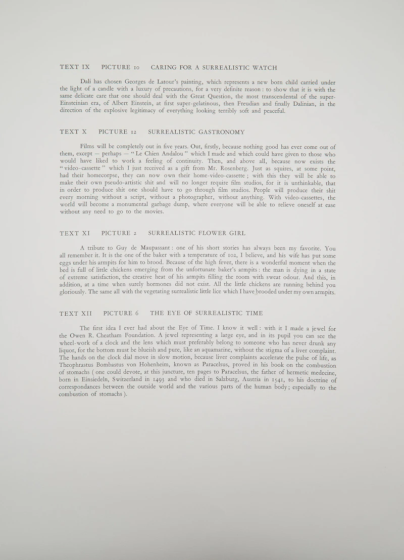 Salvador Dalí, Memories of Surrealism, portfolio of 12 lithographs, 1971 - view 15