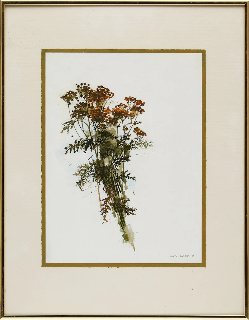 Molly Lamb Bobak, Pair of Floral Studies, two reproduction prints - view 5