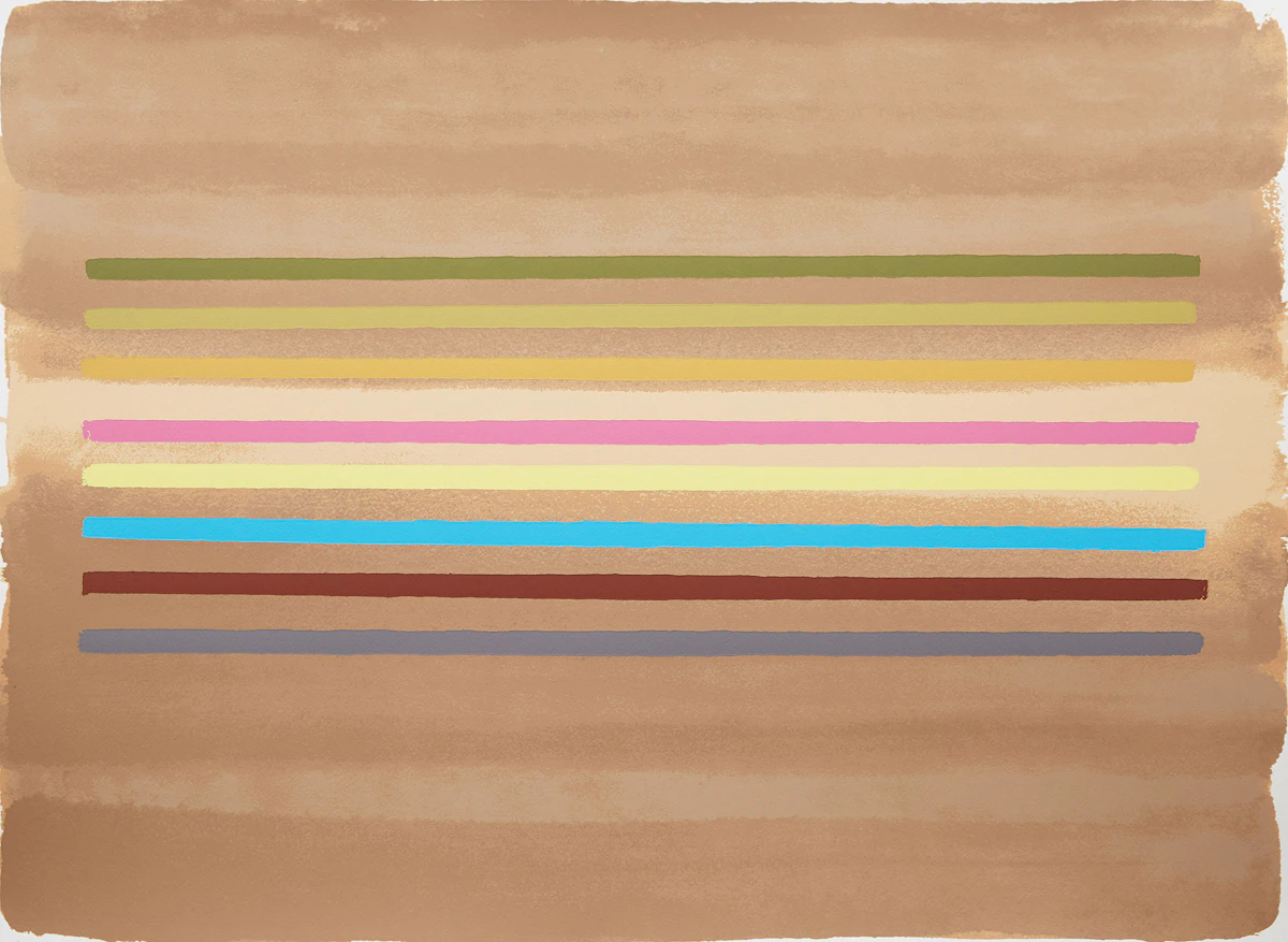 William Perehudoff, La Plonge #8, colour lithograph