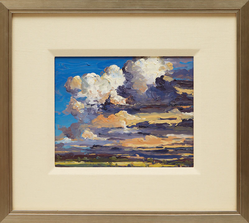 Arto Yuzbasiyan, Passing Storm (Off Airport Rd., Creemore, Ont.), oil on panel - view 2
