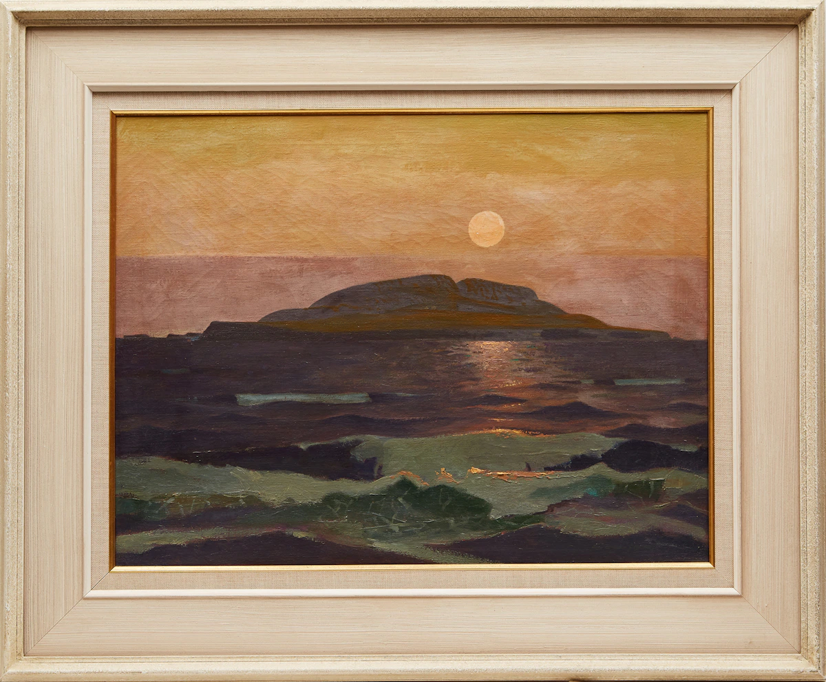 Charles Fraser Comfort, August Noon, Ingonish, Cape Breton, oil on canvas, 1975