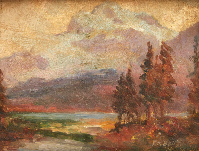 Frederic Marlett Bell-Smith, Mount Begbie Columbia River, B.C. 
