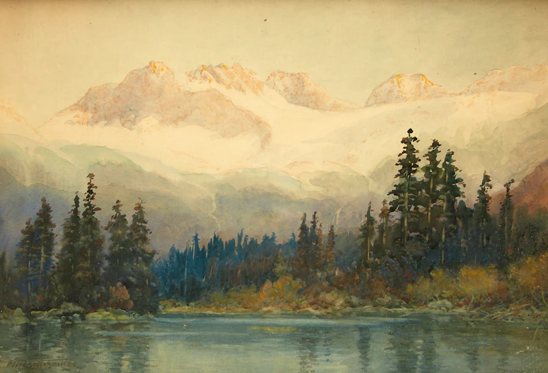 Frederic Marlett Bell-Smith, Early Morning in the Selkirks