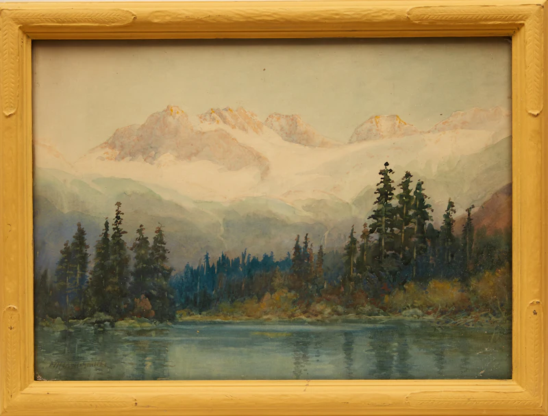 Frederic Marlett Bell-Smith, Early Morning in the Selkirks, watercolour - view 2