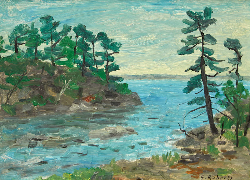 Shoreline Landscape by William Goodridge Roberts