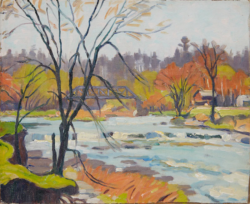 Bernice Fenwick Martin, River Landscape
