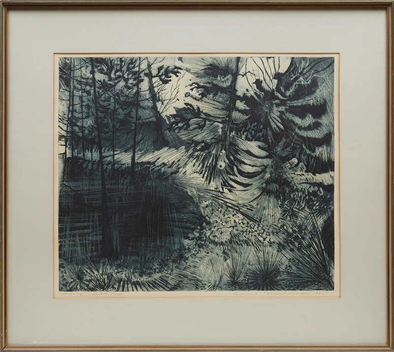 David Lloyd Blackwood, Spring, colour etching and aquatint, 1965 - view 2