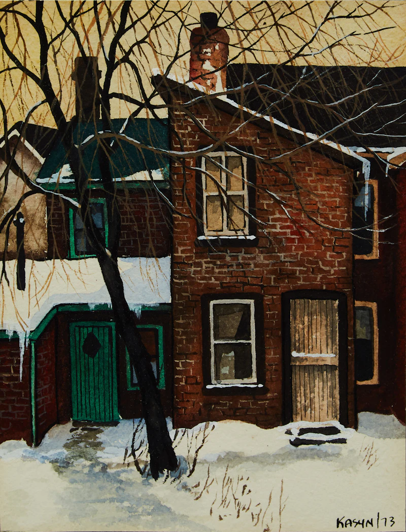 Behind Robert Street House by John Kasyn