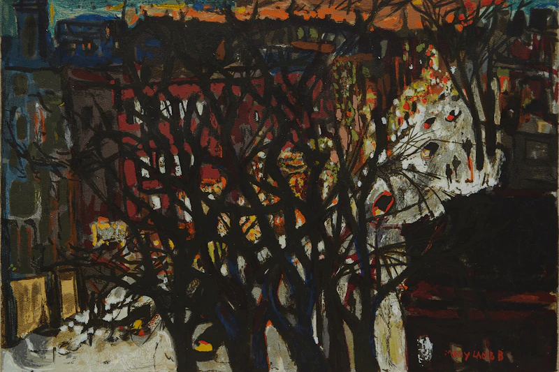 Winter in Town by Molly Lamb Bobak