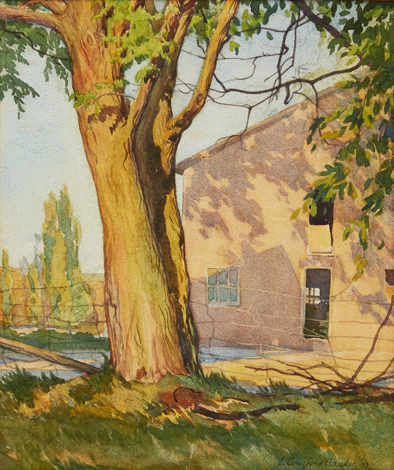Ernest Conyers Barker, The Grist Mill, Cheltenham, Ontario