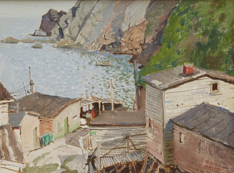 Caplin Cove, Newfoundland by George Franklin Arbuckle