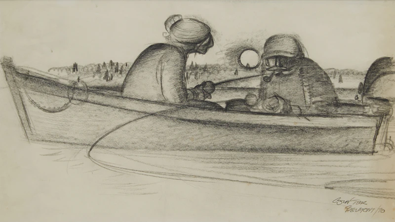 Fishing Boat by William Arthur Winter