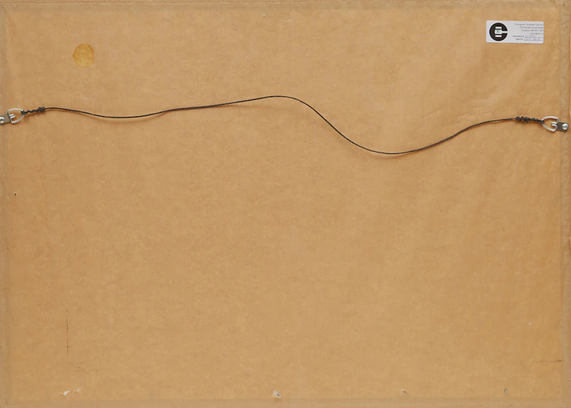 William Arthur Winter, Fishing Boat, graphite drawing, 1970 - view 3