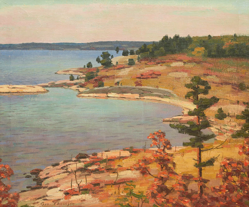 George Thomson, A Rocky Shoreline