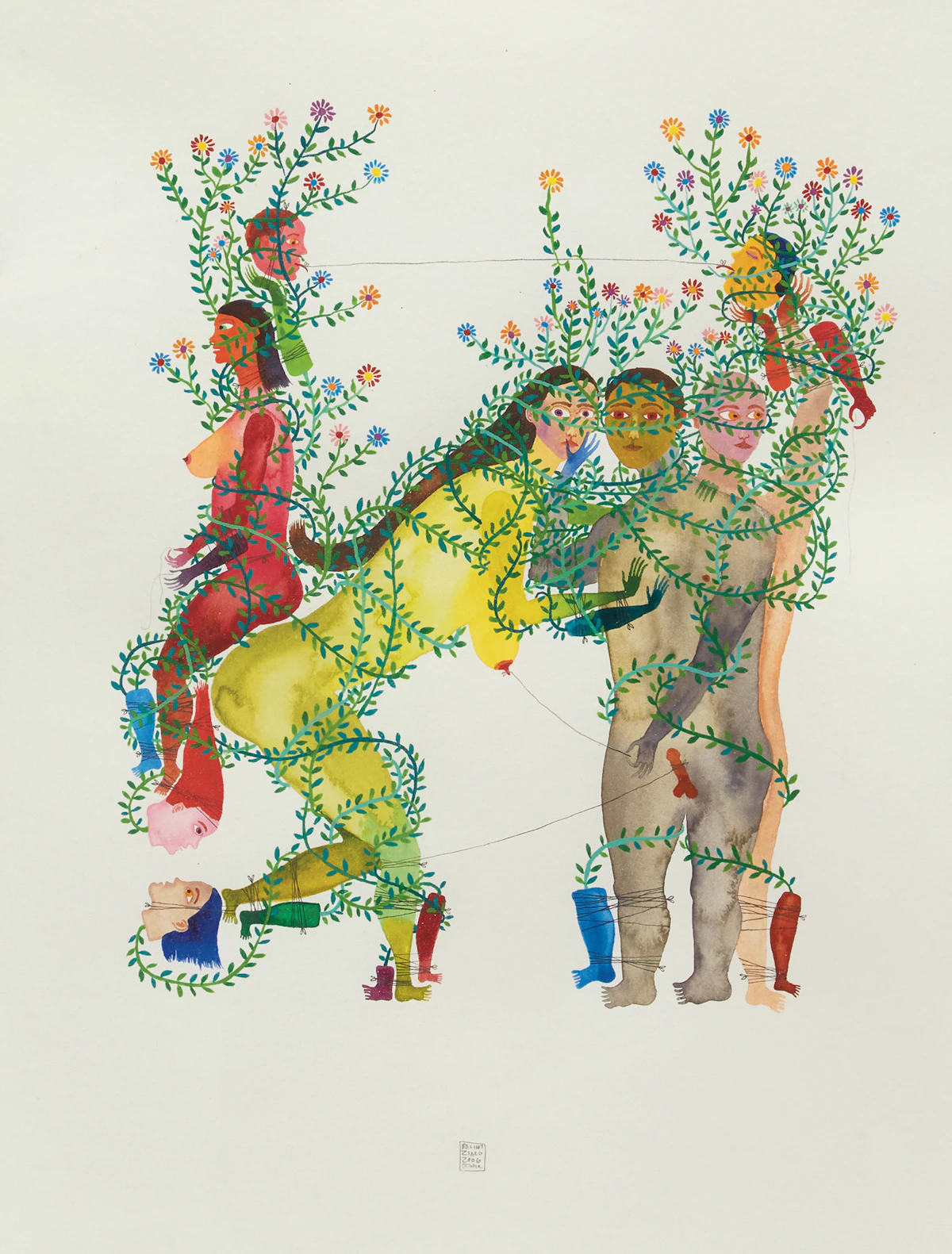 Balint Zsako, Untitled, watercolour, 2006