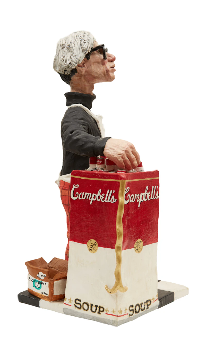 Patrick Amiot, Andy Warhol’s Campbell’s Soup, hand-painted ceramic sculpture - view 4