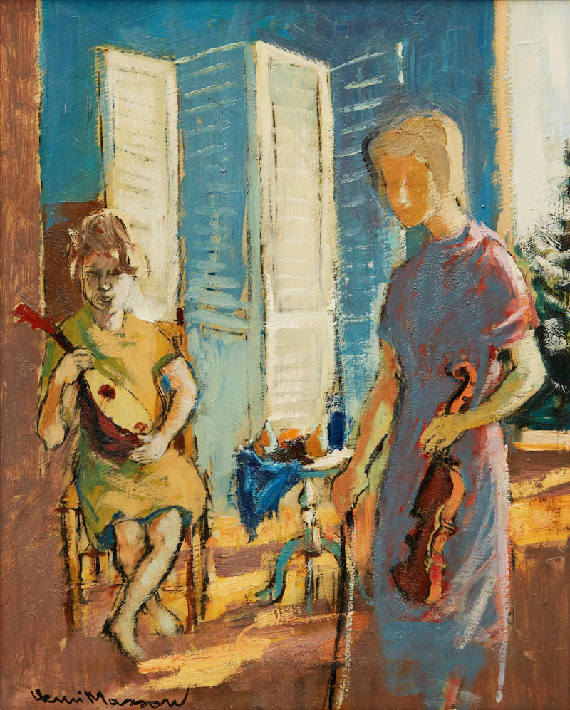 The New Studio by Henri Leopold Masson