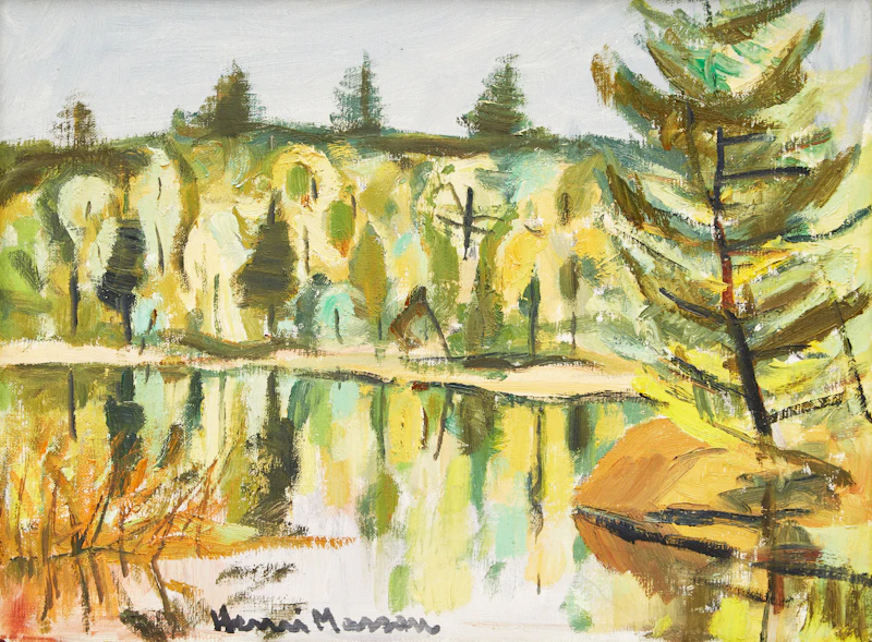 Autumn Landscape by Henri Leopold Masson